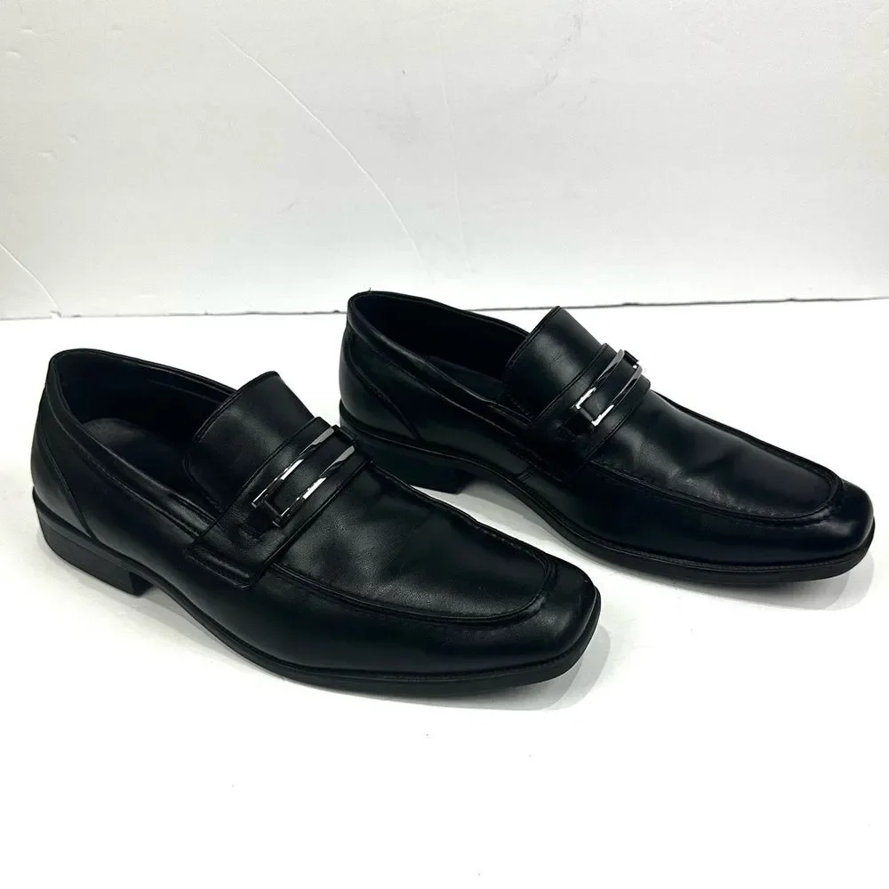 Perry Ellis Portfolio Russel Black Dress Shoe Men's Sz 11.5 Style PEFST14156A-2